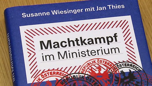 Buch „Machtkampf im Ministerium“ von Susanne Wiesinger