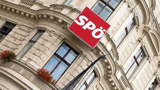 Die Parteizentrale der SPÖ auf der Löwelstraße in Wien