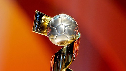 Image shows the FIFA Women's World Cup Trophy