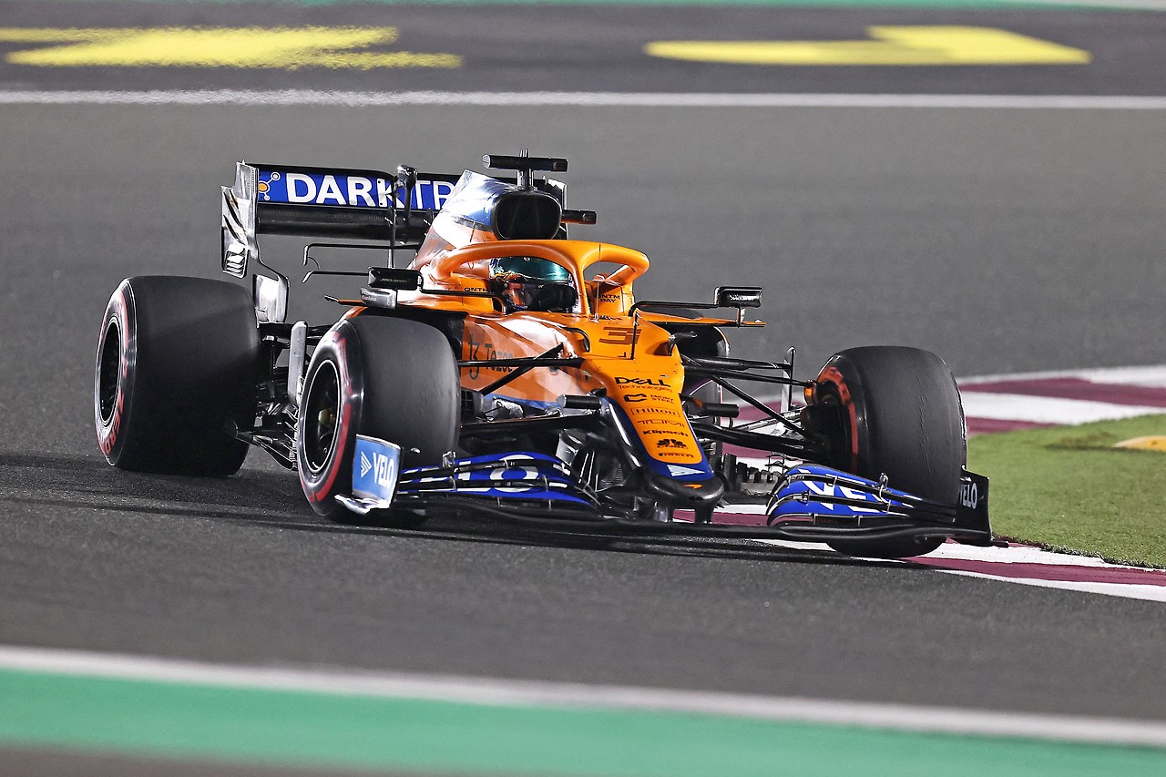 McLaren driver Daniel Ricciardo in action.