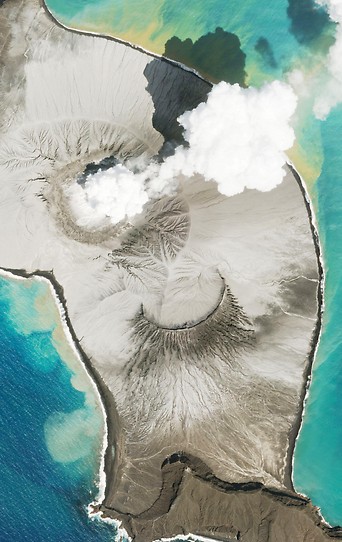Vulkanausbruch in Tonga
