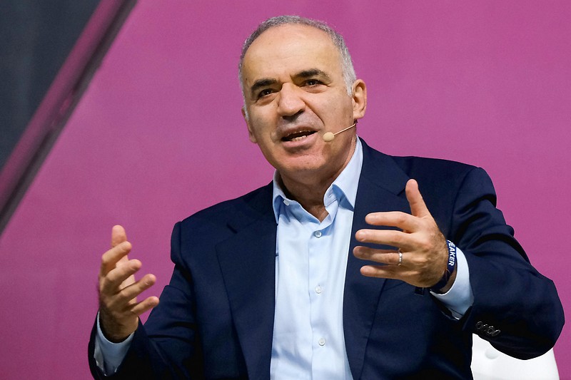 Aktivist und Schachspieler Garry Kasparov
