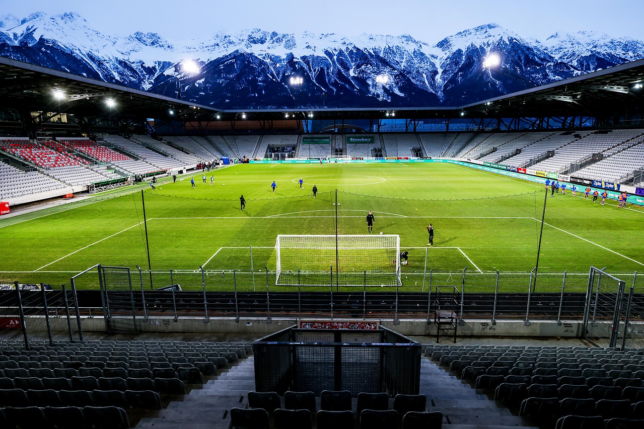 Das Tivoli-Stadion in Innsbruck