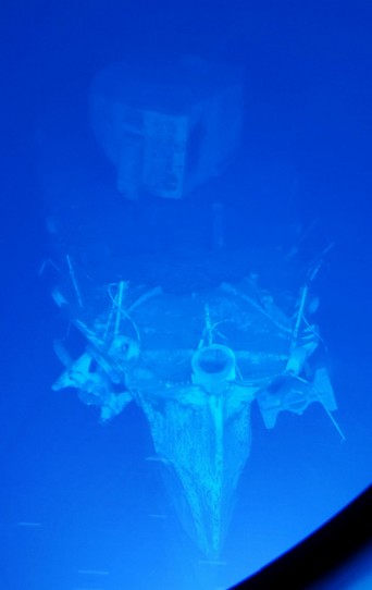 USS Samuel B Roberts, unterwasser