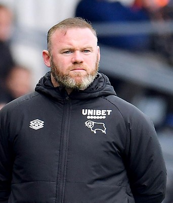 Trainer von Derby County Wayne Rooney