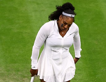 Serena Williams geht, Vogelperspektive