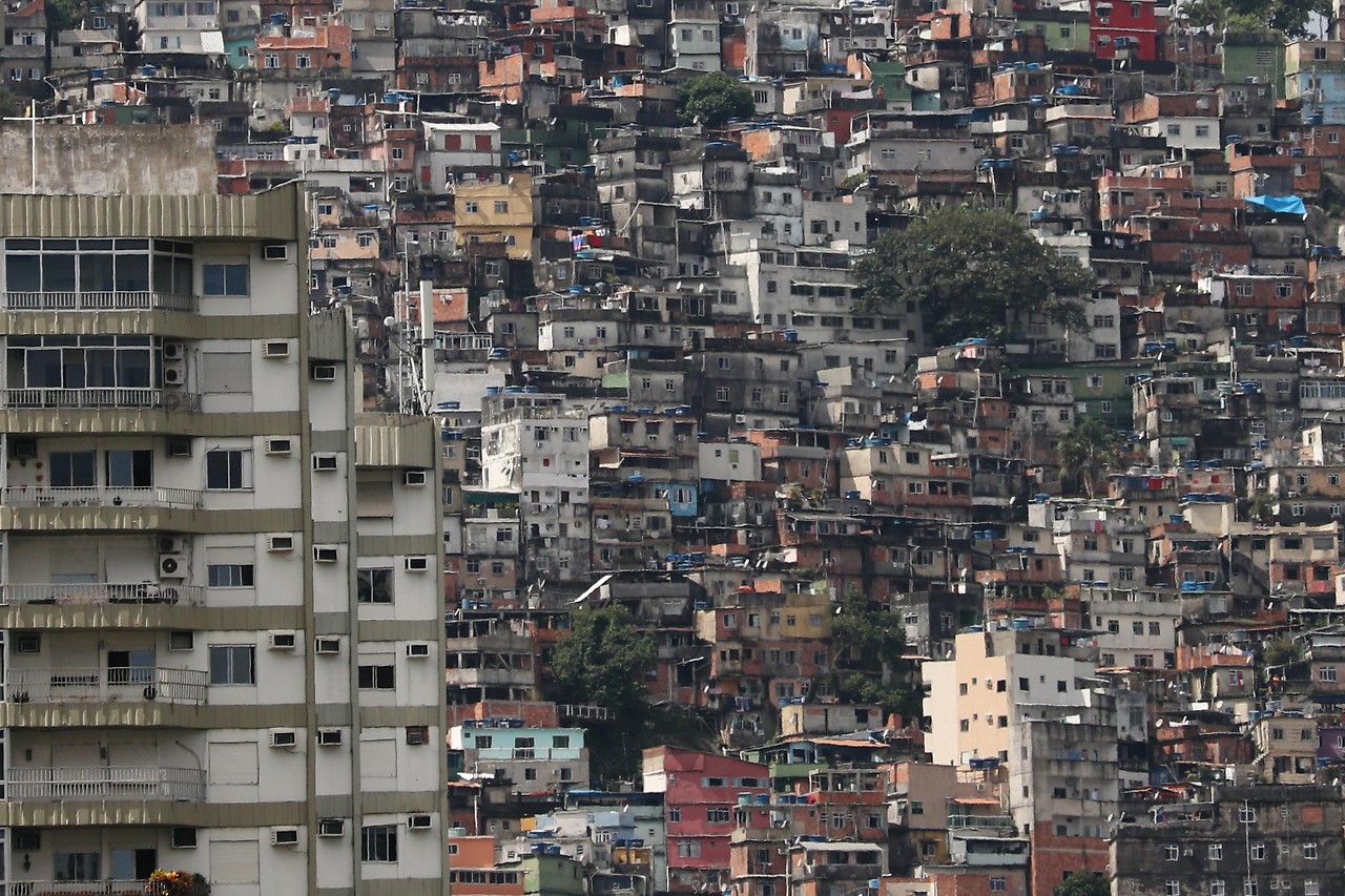 Hauser na Rocinha-Favela