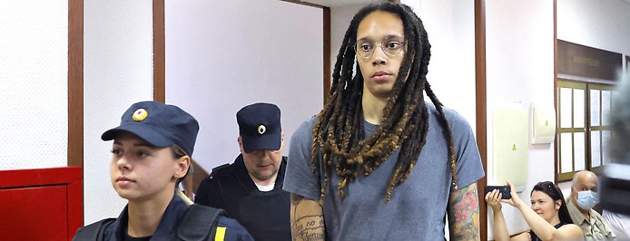 In Russland inhaftierte US-Basketball-Spielerin Brittney Griner