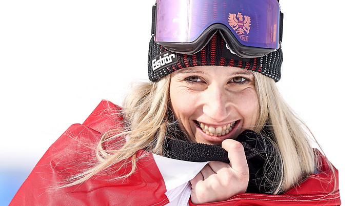 Snowboarderin Anna Gasser