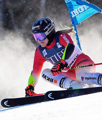 Die schweizer Skifahrerin Lara Gut-Behrami