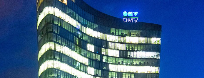 Das Hauptquartier der OMV in Wien