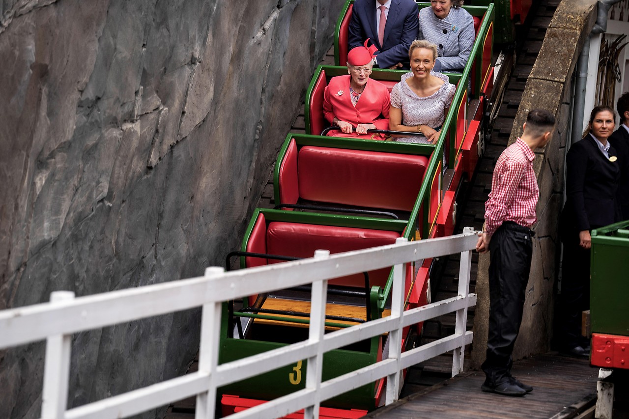 Danish Queen Margaret on a roller coaster ride