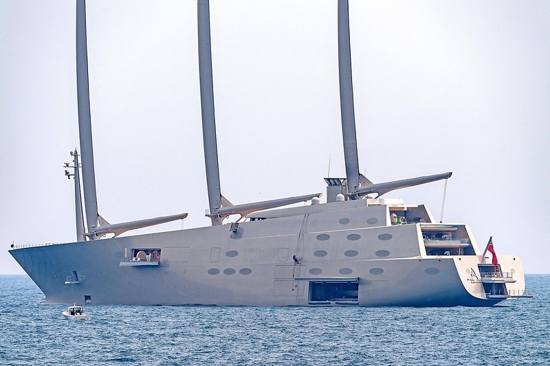 Luxusjacht „Sailing Yacht A“ 