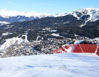 Strecke der Ski-WM 2023