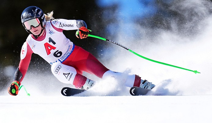 Skifahrerin Cornelia Hütter