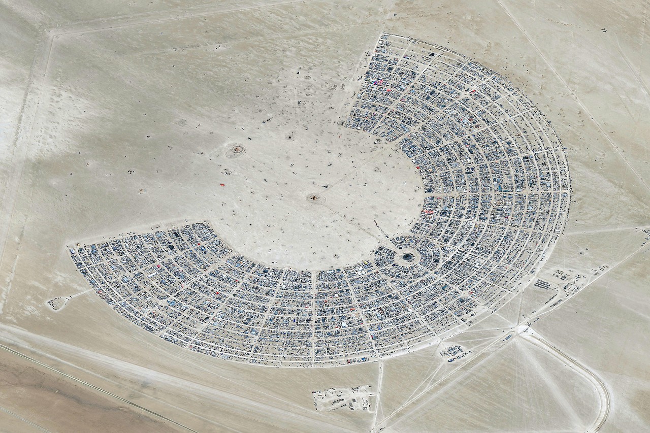 Burning Man Festival in Nevada
