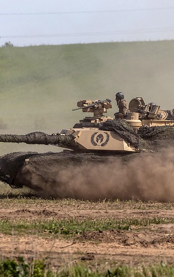 Ein Abrams-Panzer