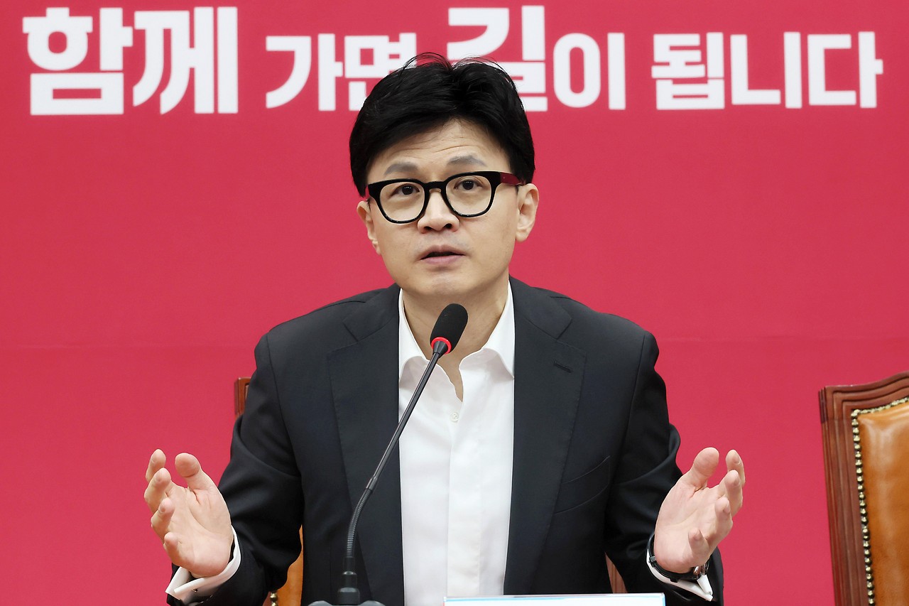 Party leader Han Dong-hoon