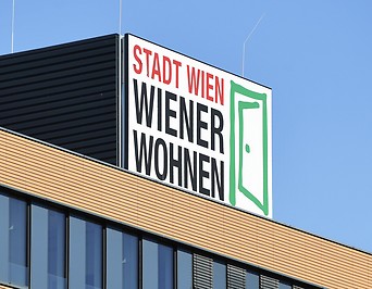 Blick auf Wiener-Wohnen-Zentrale