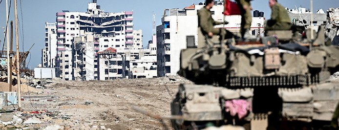 Zerstörung im Gazasteifen