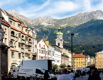 Stadtansicht von Innsbruck