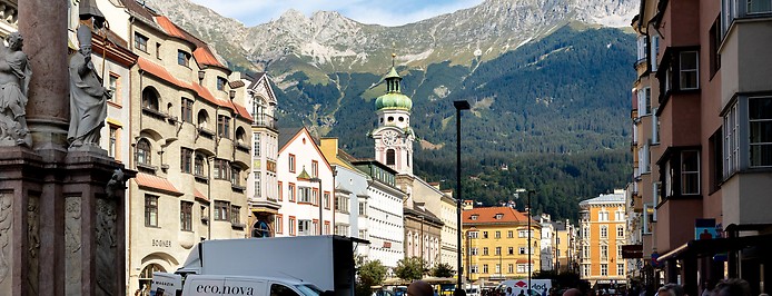 Stadtansicht von Innsbruck